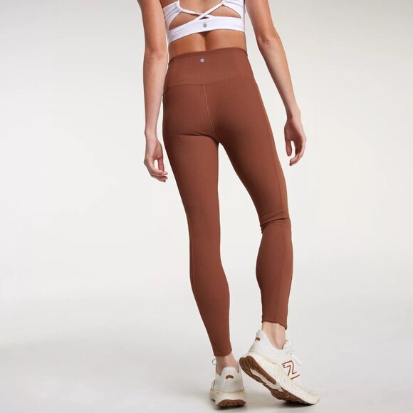 CALIA Women's Seamed Ribbed Essential 7/8 Legging - Picture 2 of 11